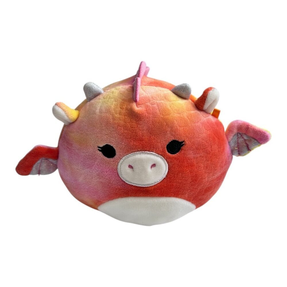 Squishmallow Dragon 6" Celestina Pink‎ Tie-Dyed Plush Stuffed Animal Super Soft
